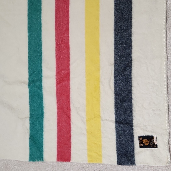 Vintage Early Settlers Frontier Blanket - Picture 2 of 4